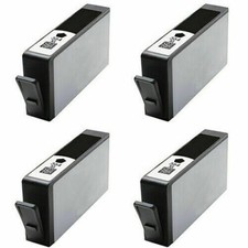 4 BK NonOEM For 364XL HP Ink
