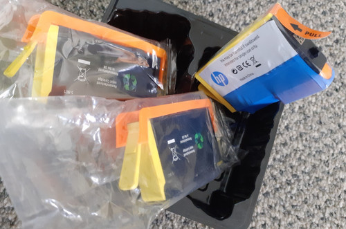Yellow printer ink - printer,